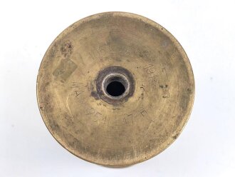 Französische ? Kartusche von 1913, Höhe knapp 20,5cm. Nachkriegsumbau zur Blumenvase