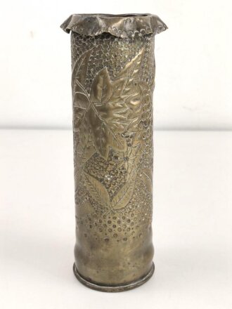 Österreich ? Kartusche , Höhe knapp 26,5cm. Nachkriegsumbau zur Blumenvase