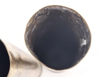 Paar Französische ? Kartuschen von 1916, Höhe je knapp 35cm. Nachkriegsumbau zur Blumenvase