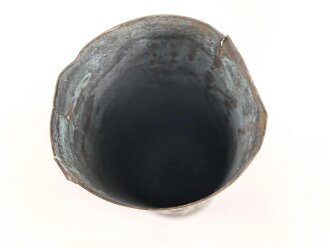 Französische ? Kartusche , Höhe knapp 29cm. Nachkriegsumbau zur Blumenvase