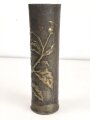 Französische ? Kartusche , Höhe knapp 29cm. Nachkriegsumbau zur Blumenvase