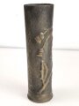 Französische ? Kartusche , Höhe knapp 29cm. Nachkriegsumbau zur Blumenvase