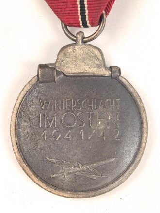 Medaille Winterschlacht im Osten, Hersteller 88 im Bandring für Werner Redo, Saarlautern.