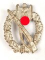 Infanteriesturmabzeichen in silber, Buntmetall, hohl geprägt und versilbert