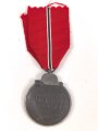 Medaille Winterschlacht im Osten, kein Hersteller im Bandring, am Band