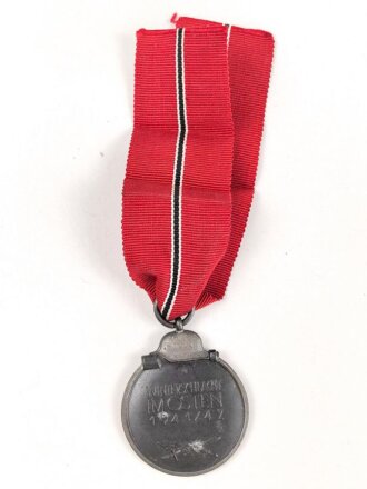 Medaille Winterschlacht im Osten, kein Hersteller im Bandring, am Band