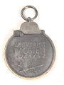 Medaille Winterschlacht im Osten, Hersteller 88 im Bandring für Werner Redo, Saarlautern. Band beiliegend