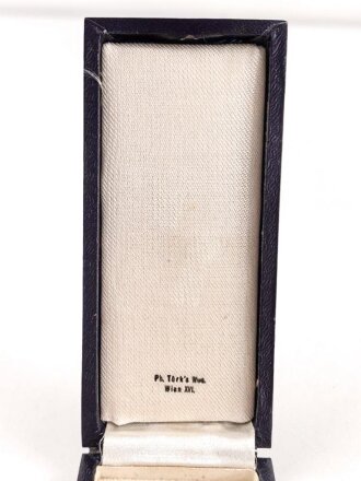 Etui zum Ehrenkreuz der Deutschen Mutter in gold, Türks Witwe Wien.