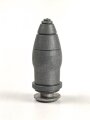 Granate zur Schützenschnur für Artillerie der Wehrmacht. Zink