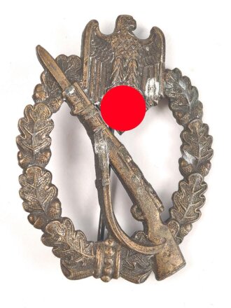 Infanteriesturmabzeichen in bronze, Zink bronziert,...