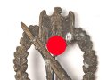 Infanteriesturmabzeichen in bronze, Zink bronziert, Hersteller JB & Co. Ungereinigtes Stück