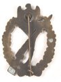 Infanteriesturmabzeichen in bronze, Zink bronziert, Hersteller JB & Co. Ungereinigtes Stück