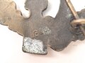 Infanteriesturmabzeichen in bronze, Zink bronziert, Hersteller JB & Co. Ungereinigtes Stück