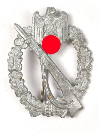 Infanteriesturmabzeichen in silber, Hersteller " FZS " für Fritz Zimmermann, Stuttgart.