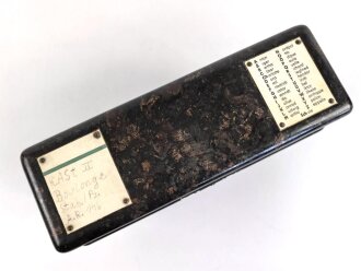 Feldfernsprecher 33 Wehrmacht, datiert 1940.  Ungereinigt, Funktion nicht geprüft
