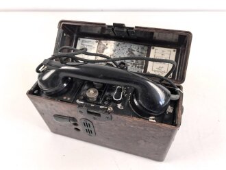 Feldfernsprecher 33 Wehrmacht, datiert 1941....