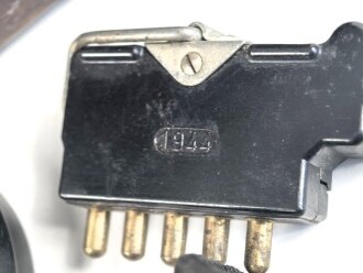 Feldfernsprecher 33 Wehrmacht, datiert 1941.  Ungereinigt, Funktion nicht geprüft