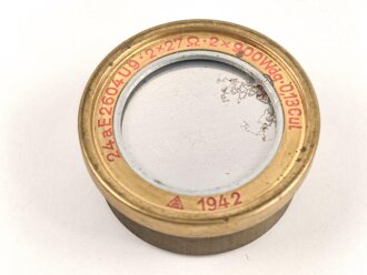 Fernhörerkapsel zum Feldfernsprecher 33 datiert 1942, Funktion nicht geprüft