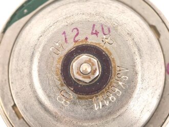 Mikrofonkapsel zum Feldfernsprecher 33 datiert 1940,  Funktion nicht geprüft