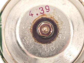Mikrofonkapsel zum Feldfernsprecher 33 datiert 1939,  Funktion nicht geprüft