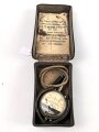 1.Weltkrieg, Elementprüfer alter Art in Tasche. Guter Gesamtzustand, Funktion nicht geprüft