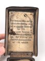 1.Weltkrieg, Elementprüfer alter Art in Tasche. Guter Gesamtzustand, Funktion nicht geprüft