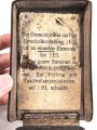 1.Weltkrieg, Elementprüfer alter Art in Tasche. Guter Gesamtzustand, Funktion nicht geprüft
