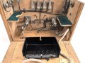 Österreich k.u.k. Feldfernsprecher Modell 1907 in gutem Gesamtzustand, Funktion nicht geprüft.