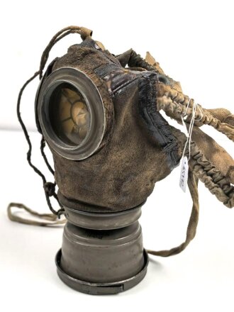 1.Weltkrieg Gasmaske. Guter Zustand, Leder weich. Der...