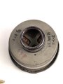 1.Weltkrieg Gasmaske. Guter Zustand, Leder weich. Der Filter datiert 1918, mit Schnappfilter 18.