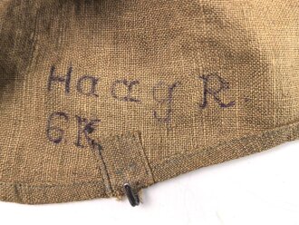 1.Weltkrieg , feldgrauer Überzug für ein Tschako für Mannschaften. Kammerstück des B.A. XIII in gutem Zustand
