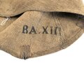 1.Weltkrieg , feldgrauer Überzug für ein Tschako für Mannschaften. Kammerstück des B.A. XIII in gutem Zustand
