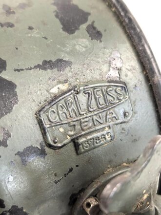 1.Weltkrieg, M Blink 16 von Carl Zeiss Jena . Elektrisches Blinkgerät. Originallack, ungereinigtes Stück