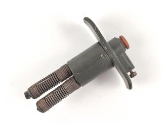 Knopfschalter für Kleines Blinkgerät K Blink der Wehrmacht. Guter Zustand, Funktion nicht geprüft
