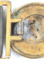 1.Weltkrieg , Feldbinde für Offiziere, die Brokatbinde mit feldgrauem Stoff überzogen. Guter Zustand, selten