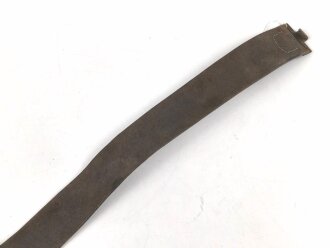 1.Weltkrieg , Koppelriemen für Mannschaften. Ungereinigtes Stück, Gesamtlänge 108cm