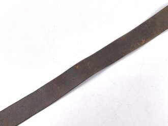 1.Weltkrieg , Koppelriemen für Mannschaften. Ungereinigtes Stück, Gesamtlänge 108cm