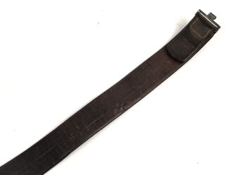 1.Weltkrieg , Koppelriemen für Mannschaften. Ungereinigtes Stück, Gesamtlänge 99cm
