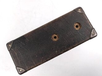 1.Weltkrieg , Streckenfernsprecher Modell 1915. Ursprünglich für Baumannschaften der Reichspost eingeführt, in Ermangelung militärischer Geräte ab 1915 vom Militär übernommen. Umvollständiges Gerät