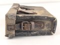 1.Weltkrieg, Tasche zum Vermittlungskästchen aus Ersatzmaterial. Ungereinigtes Stück