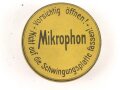 1.Weltkrieg , Dose mit Ersatzmikrofon