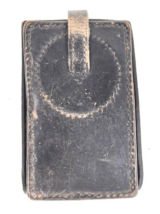 1.Weltkrieg , Elementprüfer alter Art in Ledertasche, diese datiert 1916