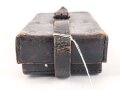 1.Weltkrieg , Elementprüfer alter Art in Ledertasche, diese datiert 1916