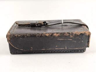 1.Weltkrieg , Tasche für Elementprüfer , unvollständig, datiert 1917