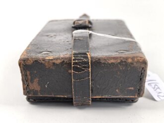 1.Weltkrieg , Tasche für Elementprüfer , unvollständig, datiert 1917