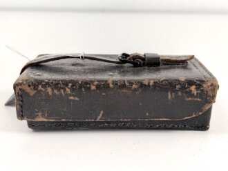 1.Weltkrieg , Tasche für Elementprüfer , unvollständig, datiert 1917