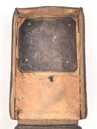 1.Weltkrieg , Tasche für Elementprüfer , unvollständig, datiert 1917