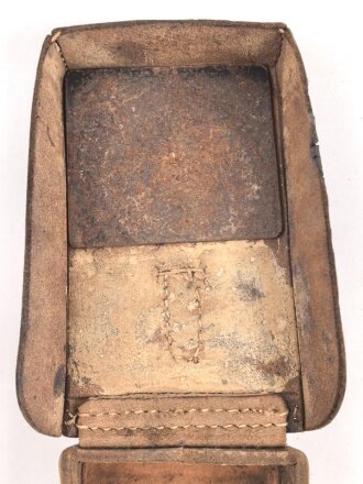 1.Weltkrieg , Tasche für Elementprüfer , ungeschwärztes, frühes Stück