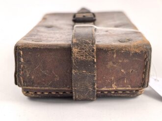 1.Weltkrieg , Tasche für Elementprüfer , ungeschwärztes, frühes Stück