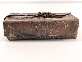1.Weltkrieg , Tasche für Elementprüfer , ungeschwärztes, frühes Stück